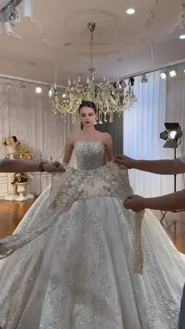 Dress code：NS5024  Amanda Novias 2026 wedding dress with jacket#amandanovias #weddingdress #vestidodenovia #bodamexicana 