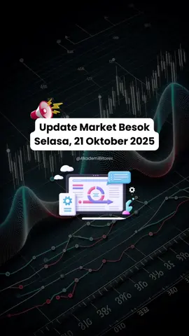 📅 Update Market Besok Selasa, 21 Oktober 2025 🇪🇺 Pair EUR Presiden ECB, Christine Lagarde, dijadwalkan berbicara di Konferensi Iklim Bank Norwegia di Oslo. Pasar memperkirakan pergerakan EUR akan cenderung sideways karena minimnya sentimen baru dari kebijakan moneter. ⚖️ 🇨🇦 Pair CAD Fokus investor tertuju pada rilis data inflasi Kanada (CPI). Secara bulanan, CPI diperkirakan tetap di -0.1%, sementara Median CPI Tahunan diproyeksikan turun ke 3.0%. Untuk Trimmed CPI, ekspektasinya stabil di 3.0%, sedangkan Common CPI diperkirakan naik ke 2.6%. 📊 Dengan proyeksi data tersebut, CAD berpotensi melemah karena tekanan inflasi yang belum menunjukkan peningkatan signifikan. 💱 ‼️Disclaimer : Postingan ini hanya bertujuan untuk edukasi, Bukan ajakan membeli atau menjual aset ________________________ #forexupdate #ecb #eurcad #tradingharian #cpi #ekonomikanada #inflasikanada #traderindonesia #analisaforex #beritaforex #AkademiBitorex #AkademiBitorex_Ltd