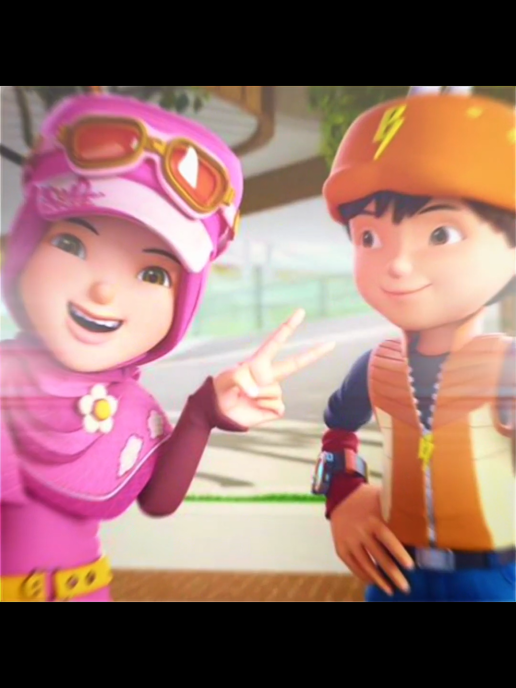 Langsung ilang fokus🤭 #boboiboygalaxy #boboiboy #yaya #dyzzel #fypシ゚ 