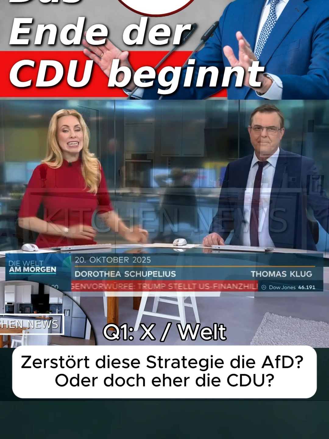 Zerstört diese Strategie die AfD? Oder doch eher die CDU?