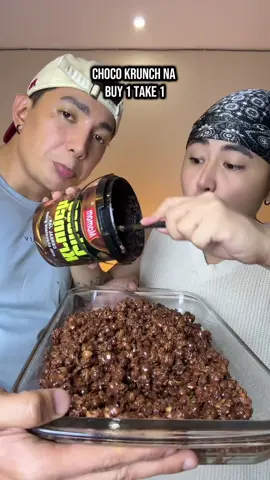 Grabe ang dami ng choco krunch. Buy 1 take 1 na po yan. 