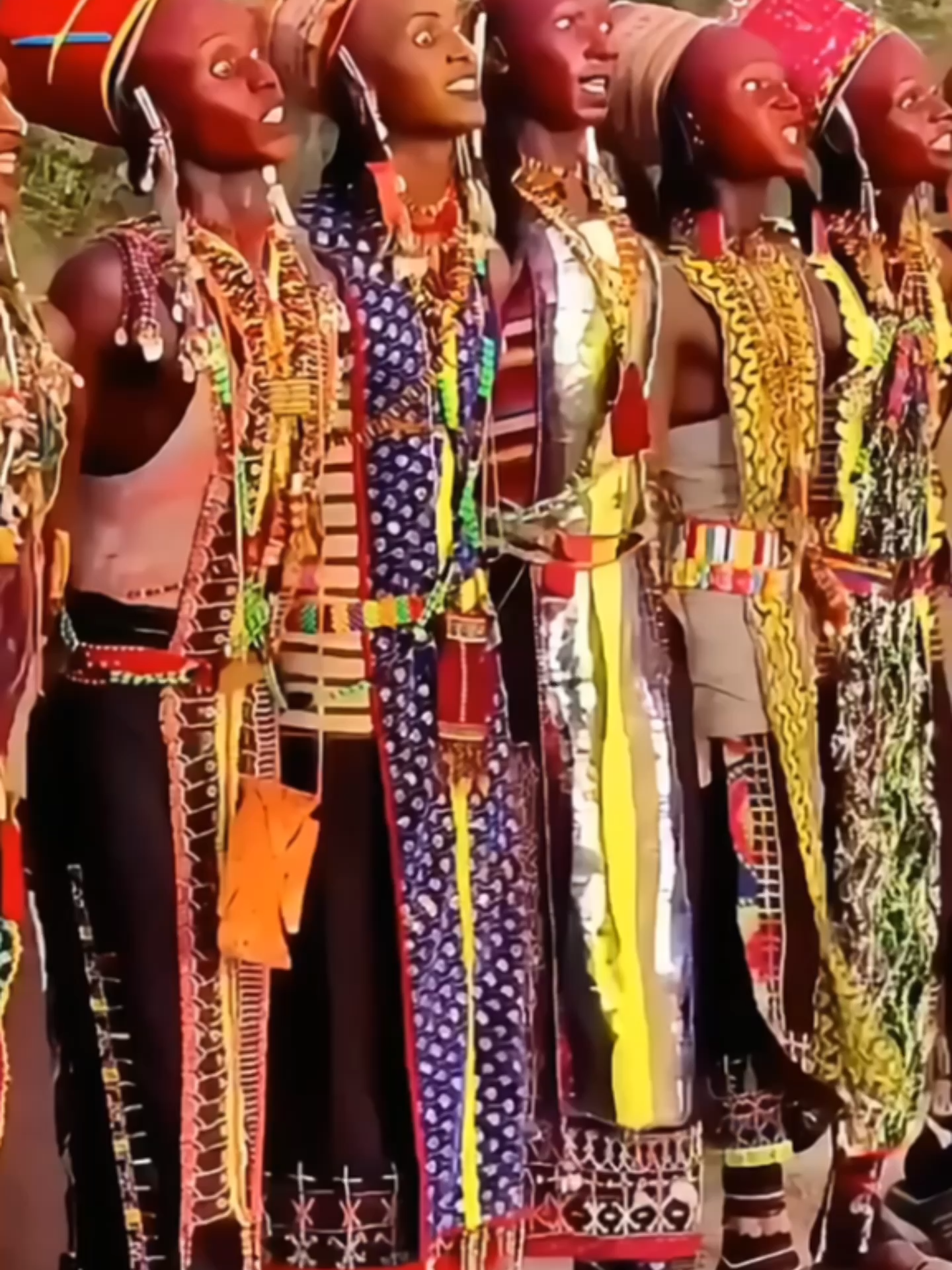 Wodaabe marriage proposal ceremony