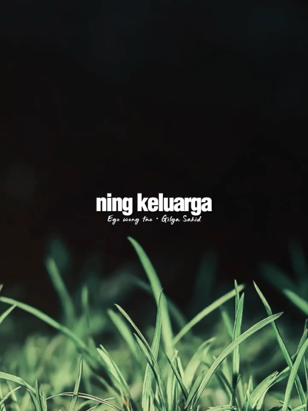 Ego wong tuo-Gilga sahid🔥🤏 #overlay #templatelirik 