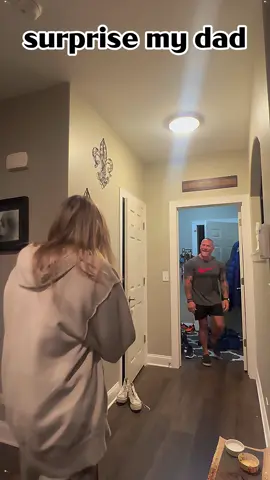 Daughter Comes Home to Surprise Her Dad 🤍🏠No matter how old she gets, she’ll always be his little girl.#Dad#DadAndDaughter#FamilyReunion#EmotionalMoment#FamilyLove#Heartwarming#Wholesome#ComingHome#Surprise#FatherLove