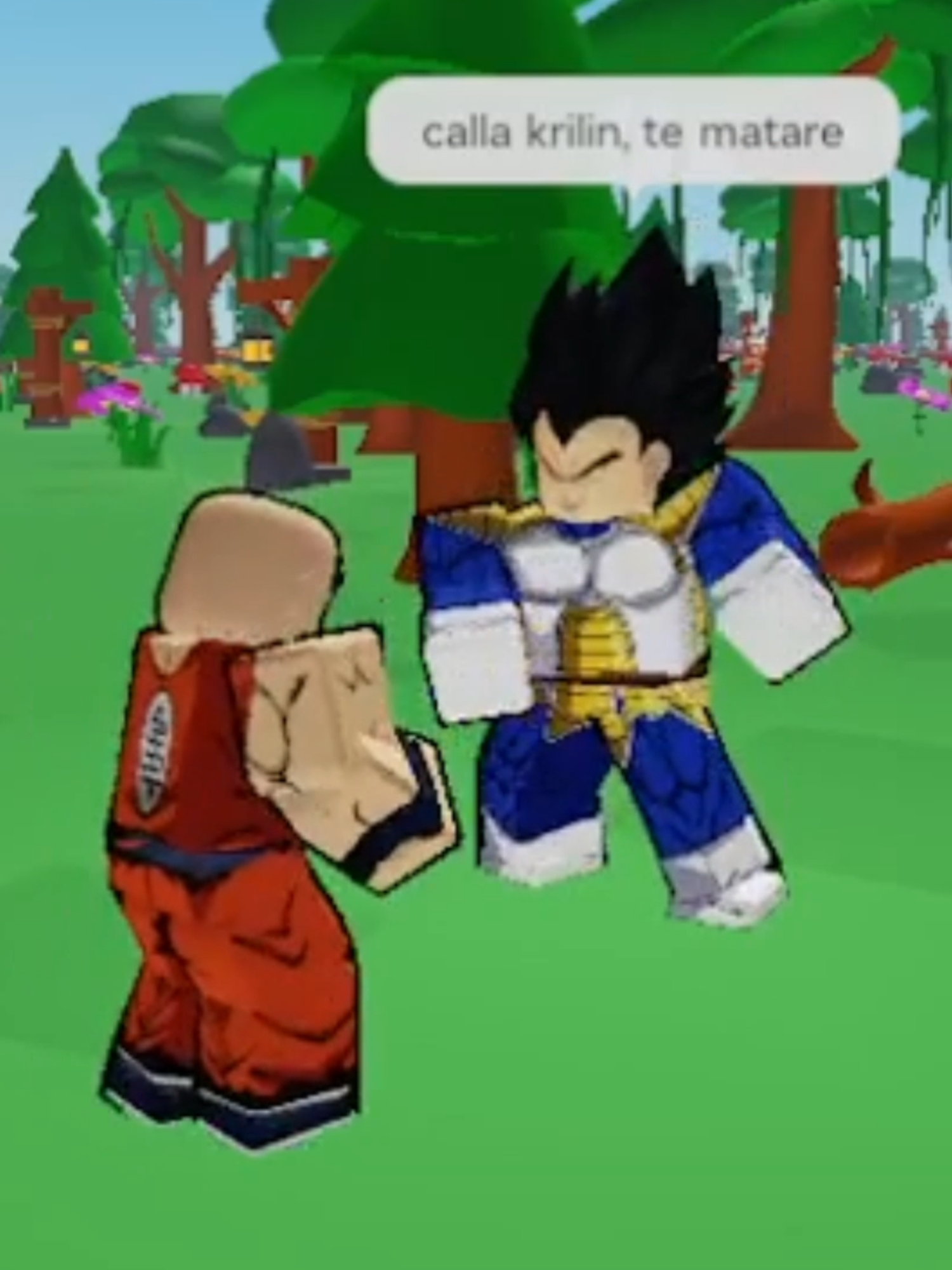 calmate vegeta somos tus amigos. #calmatevegeta #calmatewoody #dragonball #somostusamigos #goku