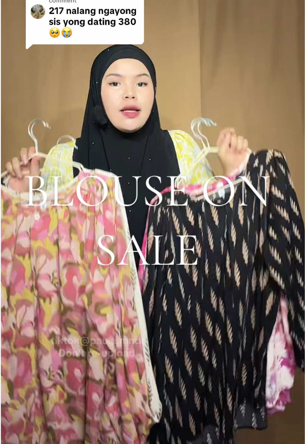 Replying to @Lhet finds🛍️  Disclaimer: Price may vary until promotion end! #blouse #blouseviral #plussize #blousemurah #blousedesign 