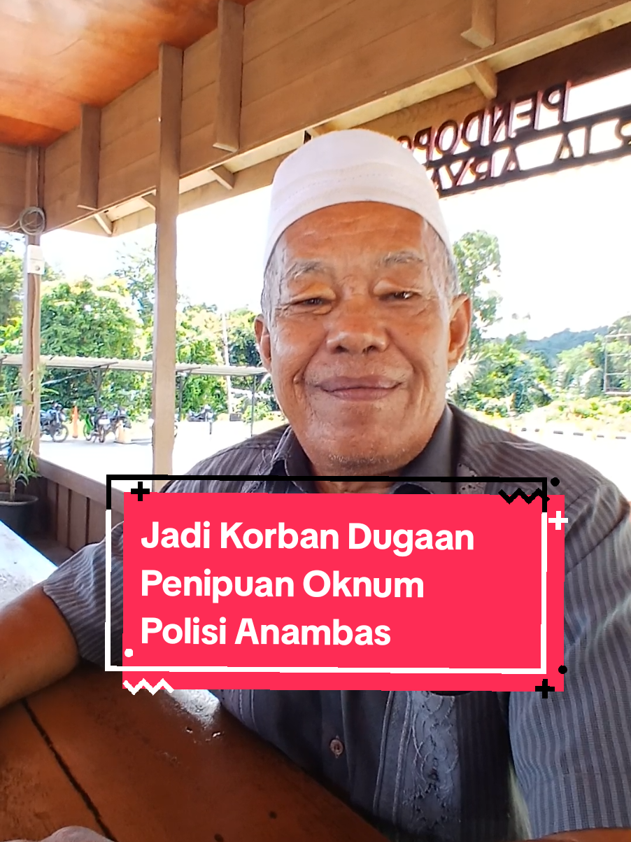 Muhtar, seorang kakek di Tarempa Timur menjadi korban dugaan penipuan oknum Polisi berinisial TA dengan modus pinjam uang Rp 15 Juta. Hingga 5 bulan berlalu, uang tak kunjung dikembalikan. Padahal itu uang tabungan haji. #Polisi #Penipuan #Anambas 