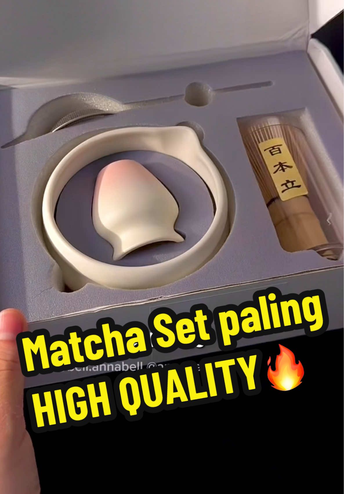 Matcha Bowl Set PALING HIGH-QUALITY dari 4 yang kupunya🔥 Dapet BONUS Kazu Matcha lagi😫 #matchabowl #matchaset #matchatools #baristajepang  #creatorsearchinsights 