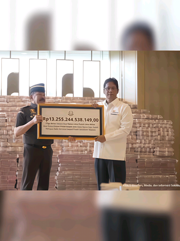 🚨 KEJAGUNG BERHASIL KEMBALIKAN UANG NEGARA RP13,25 TRILIUN! 💰🇮🇩 Jakarta – Kejaksaan Agung (Kejagung) resmi mengembalikan kerugian negara sebesar Rp13,25 triliun dari kasus korupsi ekspor minyak sawit mentah (🛢️ CPO) yang melibatkan sejumlah perusahaan besar, termasuk Wilmar Group. Aksi pengembalian ini disaksikan langsung oleh Presiden Prabowo Subianto 👀 Beliau mengapresiasi kerja keras para penegak hukum 💪 > “Selamat atas pekerjaan ini. Jangan surut, jangan malas, jangan menyerah. Berbuatlah yang terbaik untuk bangsa, negara, dan rakyat.” – Prabowo Subianto 🇮🇩✨ 🔥 Langkah besar untuk memulihkan keuangan negara dan menegakkan keadilan!  #sahamnews #korupsi #korupsicpo #purbaya 