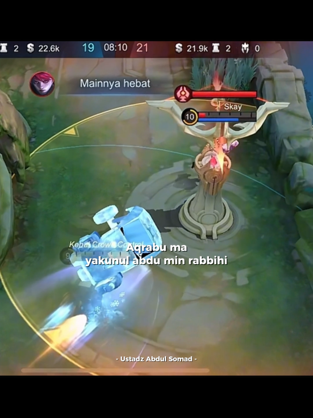 Orang paling dekat dengan ALLAH ketika dia sedang bersujud ☺ #dakwah #mobilelegends  #MLBB9TH #MLBB #meme 