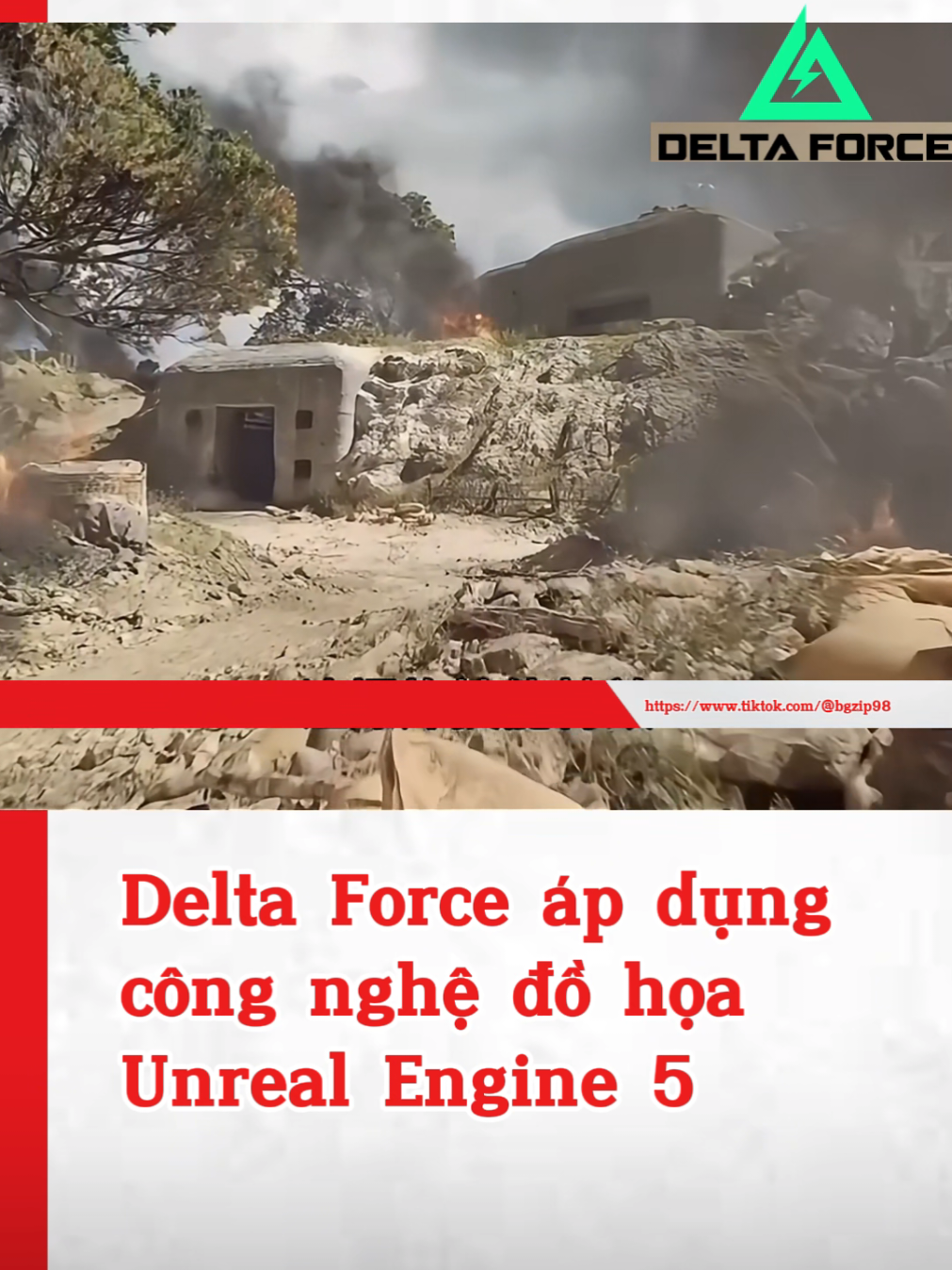 Bản tin Delta Force: Với công nghệ đồ họa Unreal Engine 5 Battlefield 6 chỉ còn là cái tên. #GarenaDeltaForceVN #DacNhiemContent #bgzip98 #bantindeltaforce #Garena 