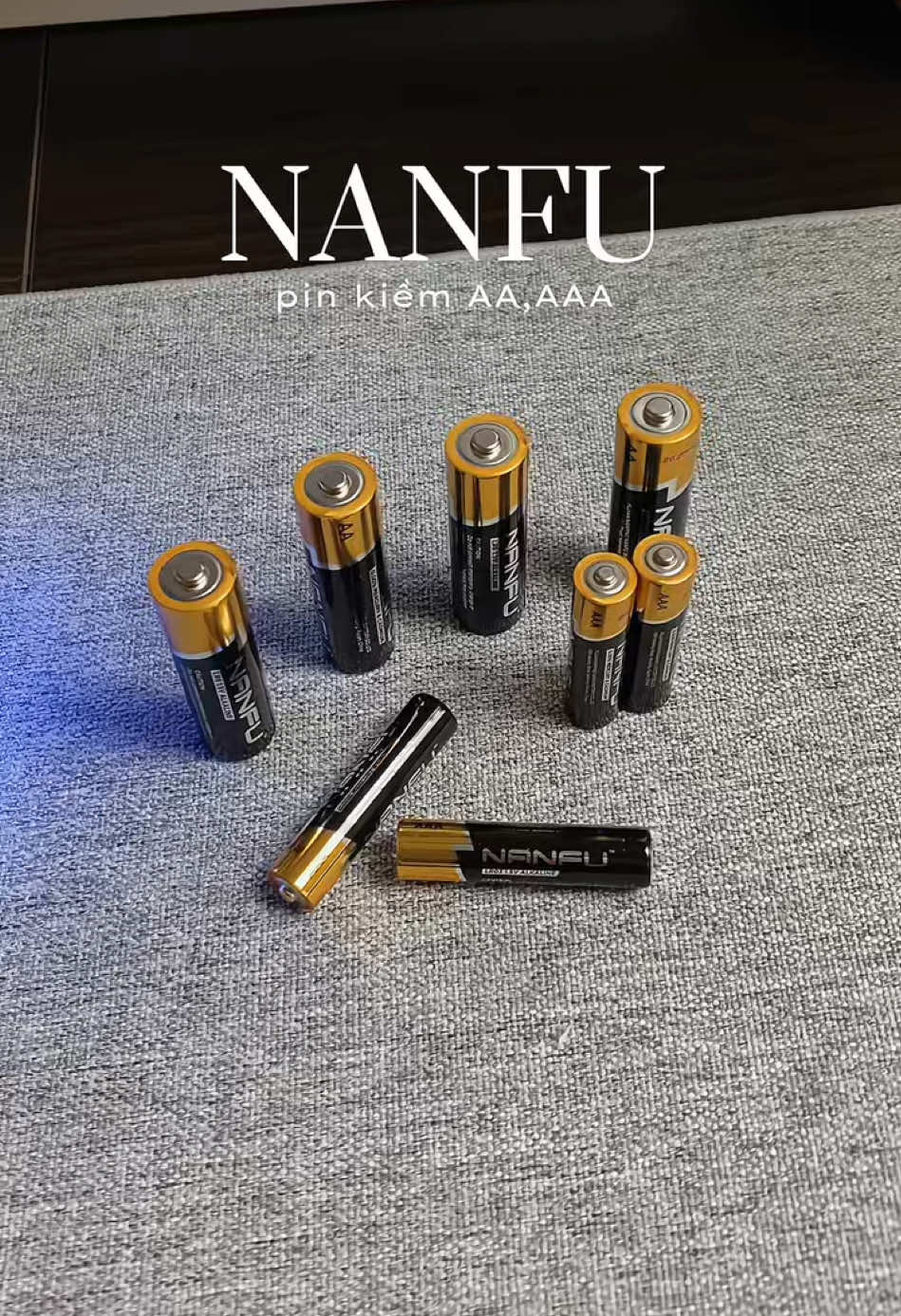 Pin kiềm AA , AAA Nanfu #nanfu #pinkiem 