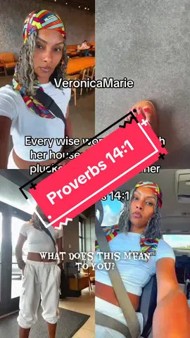 My father used to quote this scripture to me often. It still speaks to me. I always wanted to be counted among the wise . Now, I am that. I build with intention, love and honor. I create well and in good timing. Ase’ #wlw #womenover40ontiktok  #proverbs #spiritualtiktok 