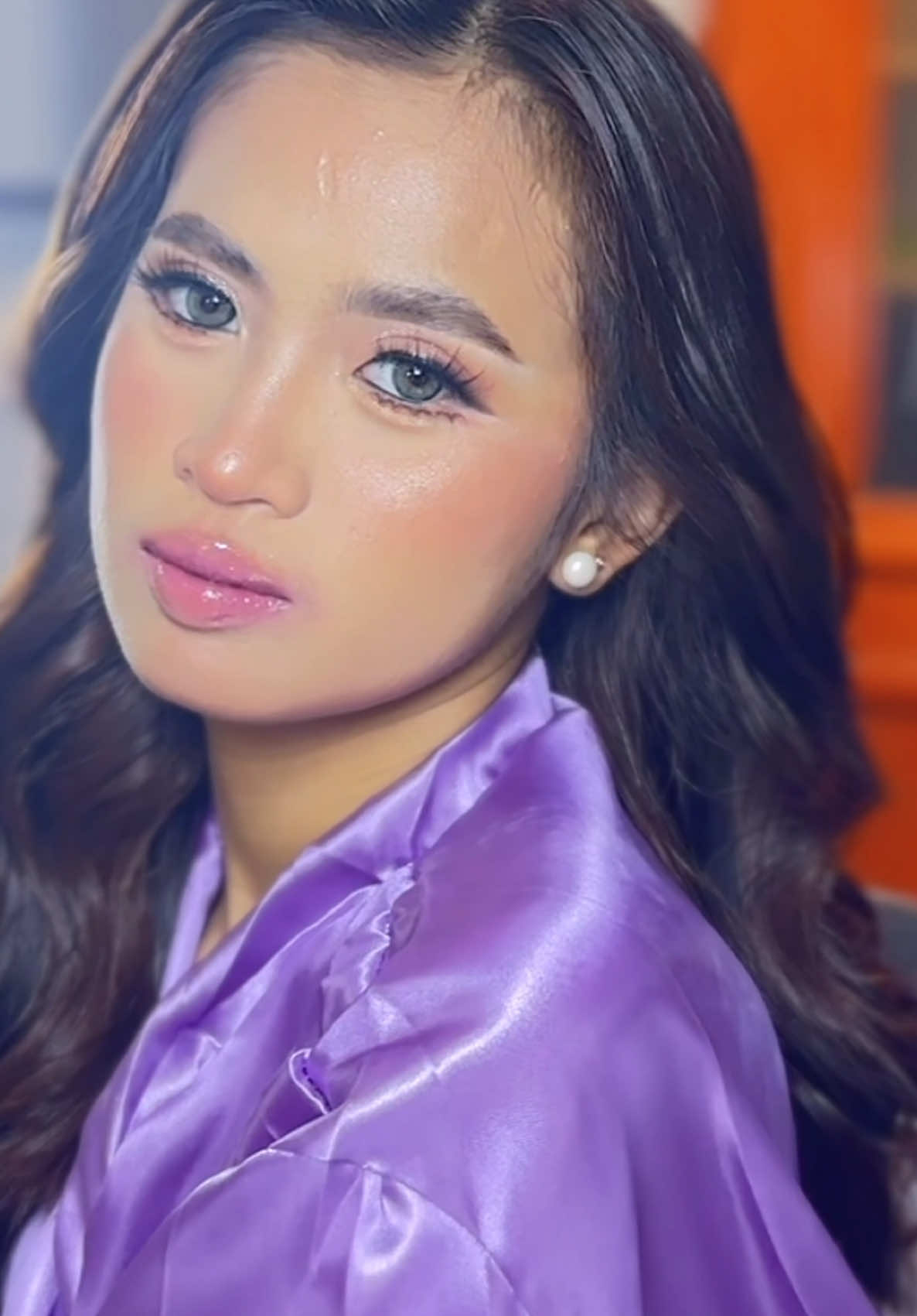 So pretty debutant, Chy 🎀✨ Makeup by: Khloe Costales Hair assist: Majhorica Espejon  📍Garden Mirror Events Place, Marikina Open for inquiries📩  BOOK NOW‼️ #glambykhloe #antipolomakeupartist #affordablemakeupartistph #douyinmakeup #thaimakeup 