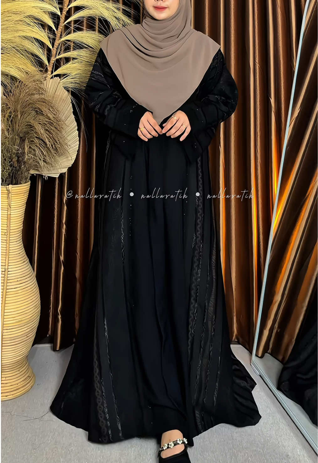 Aaa cakep bgt plisss🖤 #abaya #abayastyle #abayaterbaru 