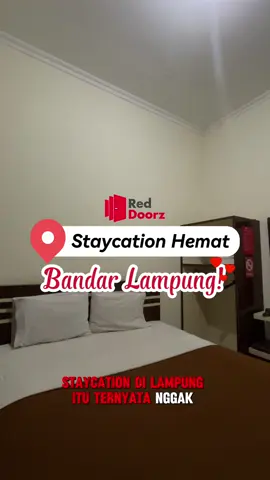 Stay nyaman gak harus mahal! ❤️ RedDoorz Andalan Asri Lampung jadi pilihan pas buat kamu yang lagi perjalanan ke Lampung 🚗✨ Lokasi strategis, kamar bersih & nyaman, start from 100 ribuan aja! 😍 Booking lebih hemat lewat aplikasi RedDoorz sekarang sebelum penuh~ #redtravelers #bukasemuapintu #reddoorz #staycationlampung #jelajahakhirpekan 