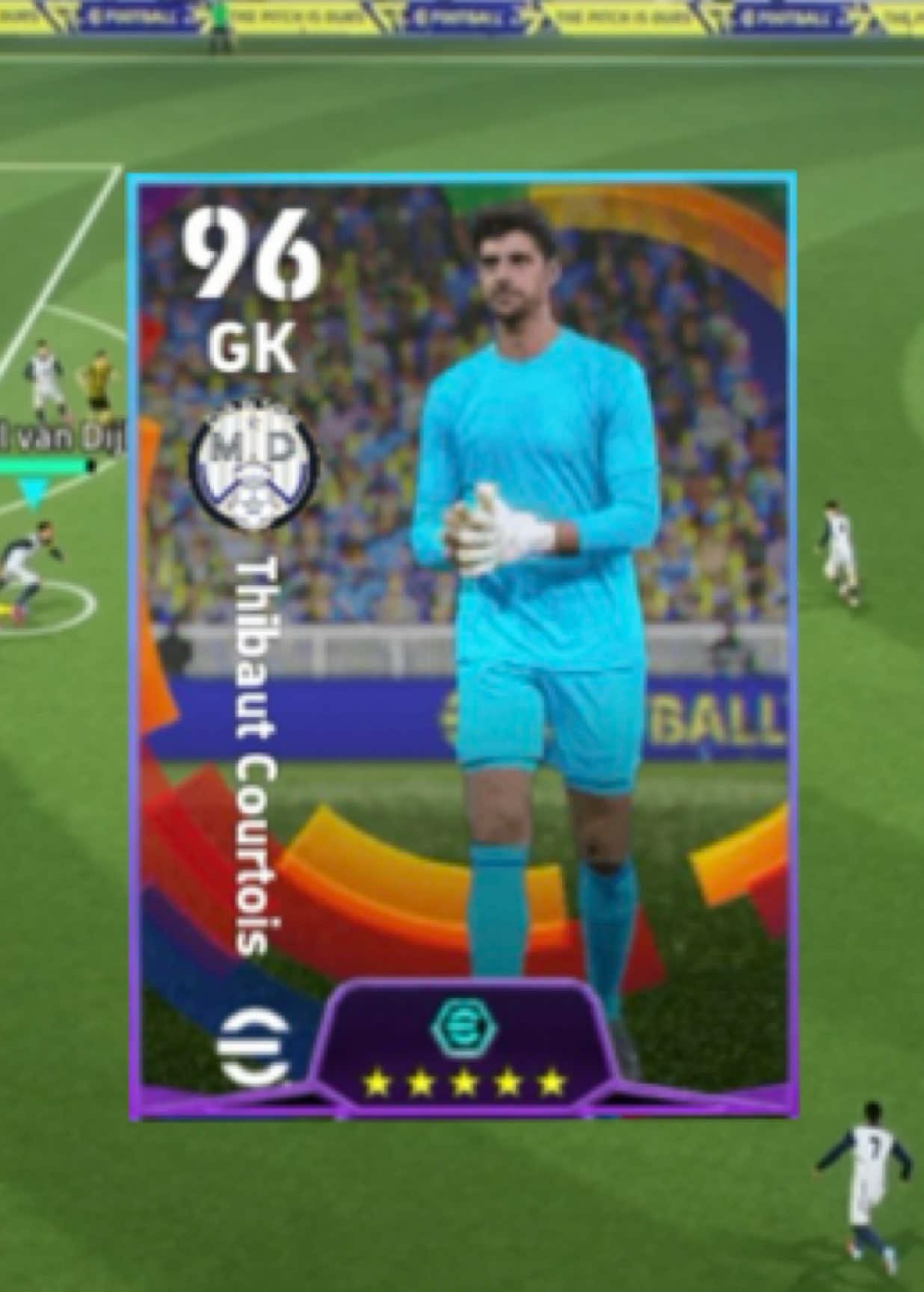 Thibaut courtois ร่างนี้โครตเก่งครบเครื่องทุกอย่าง ส่วนสูง ระยะปัดบอล ปัดบอลเเล้วลุกไว ขนาดลูกจ่อๆยังเอาอยู่ในหลายๆลูก #thibautcourtois #efootball #sk7x   