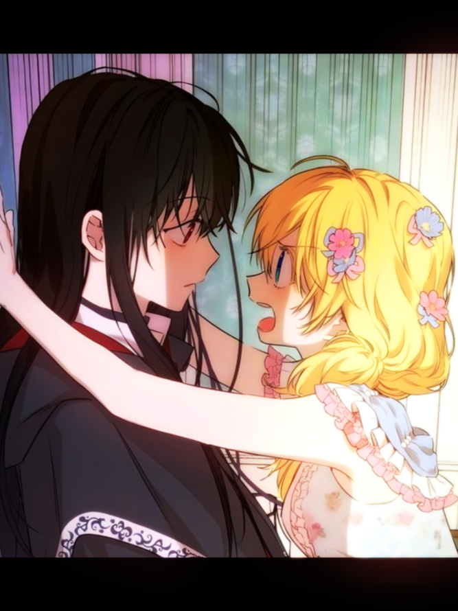#lucathy | definisi jagain jodoh sejak kecil🥹💛🖤 #suddenlyibecameaprincess #whomademeaprincess #manhwa #fyp 