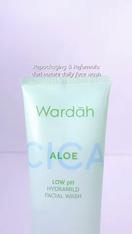 Wardah cica aloe hydramild facial wash #wardah #cica #aloe #facialwash @Wardah Beauty Official  