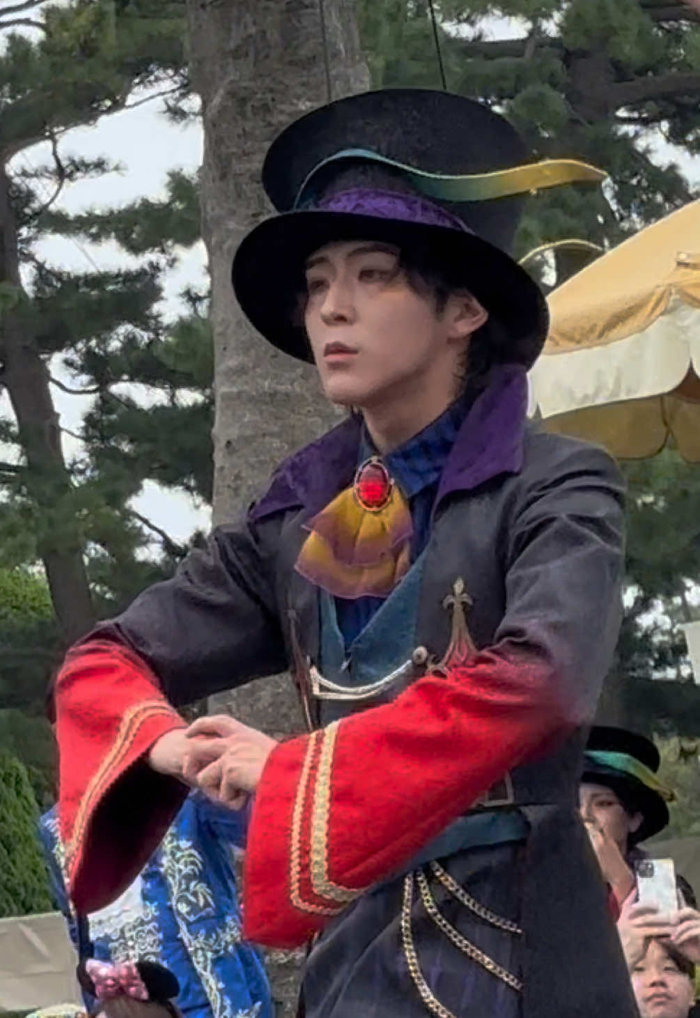 10/20 フレンジー！ ついに先頭ポジで地蔵して初の推し！かっこよすぎる！ #ディズニーハロウィン2025 #フレンジーダンサー #ファシリエ #推しが尊い #推し活 