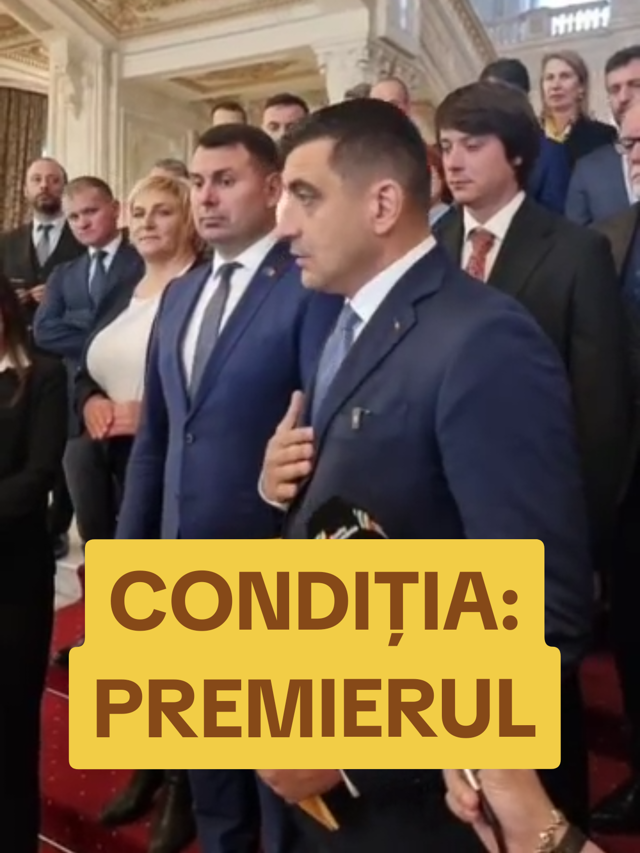 Reafirmarea sprijinului: respect şi demnitate #tiktoklive #livehighlights #guvern #parlament #premier 