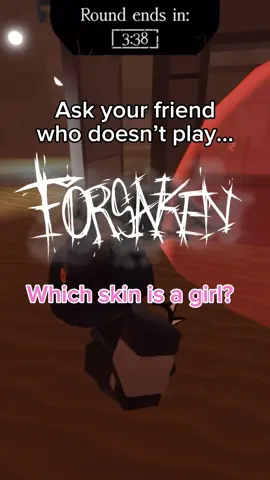 // Ask your friend who doesn’t play Forsaken :3 // #roblox #trending #forsakenroblox #forsaken #shorts 