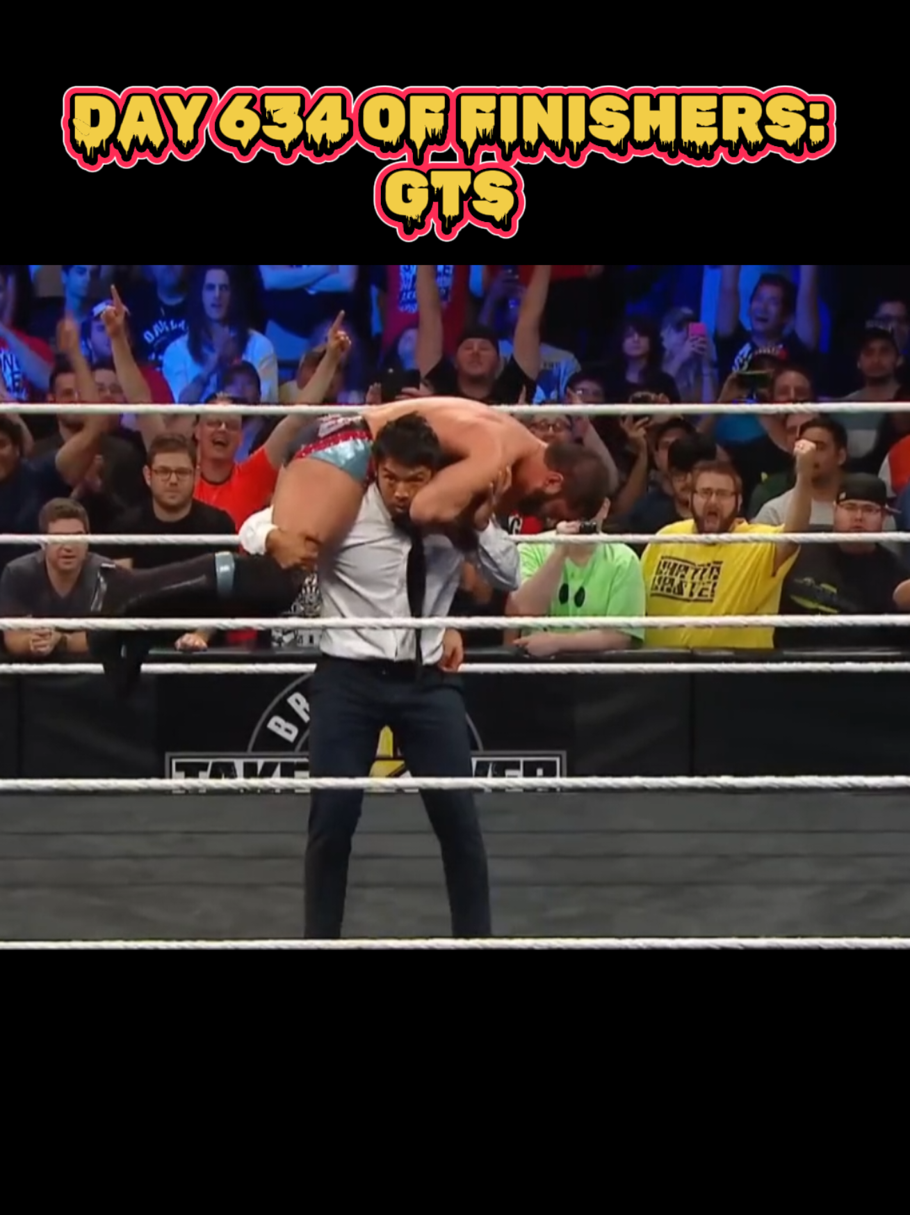 Day 634 | Hideo Itami - GTS  #WWE #wrestling #fyp #edit #move 