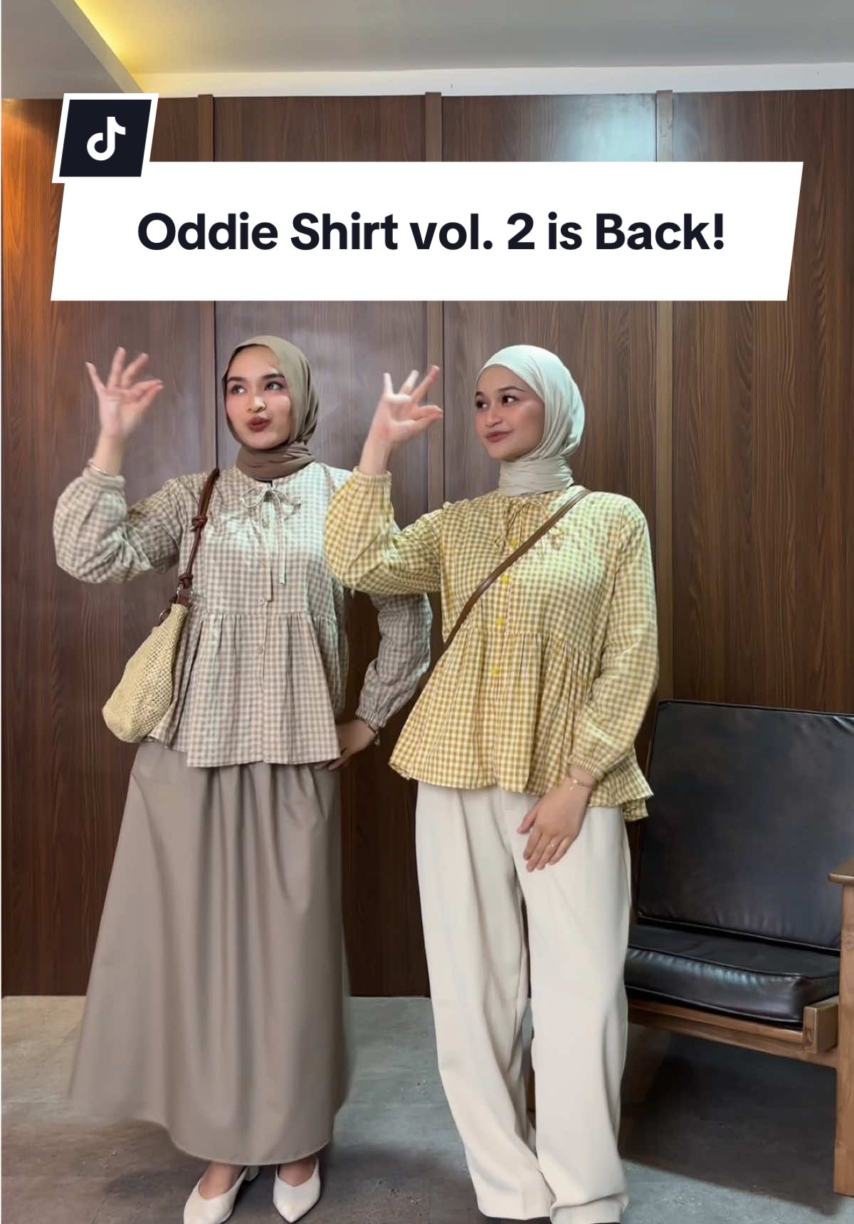 Replying to @I'm.sally Oddie shirt balik lagiii! Gak cuman warna Terracotta, tapi ada tambahan warna lain juga lho! Join LIVE sekaraaang 🤩🫵🏻 #richdept #kemejawanita #kemejamurah #fitcheck #basicshirt 