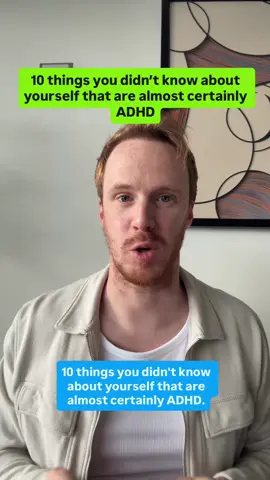 Anyone else feel attacked by the last one? 😂 #adhd 