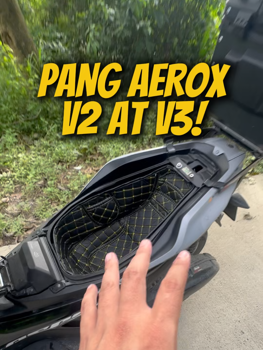 mag ubox cover kana din kung naka aerox v2 or v3 ka #uboxcover #uboxcoverforaerox #cover #aeroxaccessories 