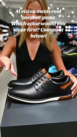 Bruno Marc Versatile Men's Casual Lace-Up Oxford Shoes with Soft Lining and Durable TPR Outsole #sneakerformen #sneakers #StreetwearVibes #shoes #fyp 