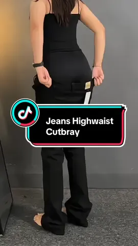 Rekomendasi Jeans Highwaist Cutbray #jeanshighwaist #cutbrayhighwaist #jeanswanita #outfitwanita 