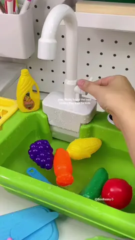 Play and learn with this educational toy perfect for kids 😍🛒 #educationaltoy #kidstoys #toysforkids #kitchensinktoy #fyp 