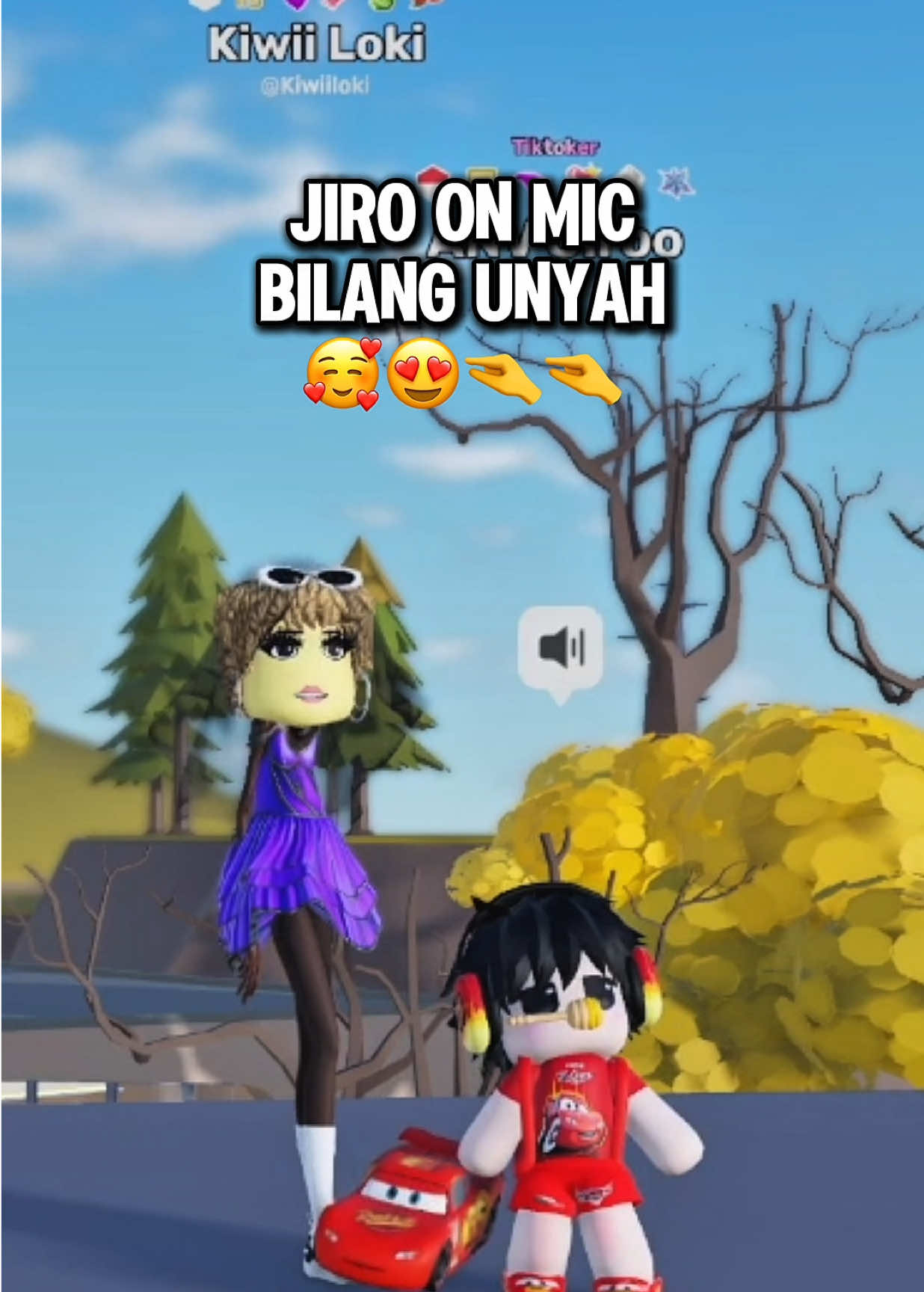Unyah @jiroo lucu banget pwisss😖🤏❤️  #roblox #robloxtiktok #game #fyp #robloxfyp 