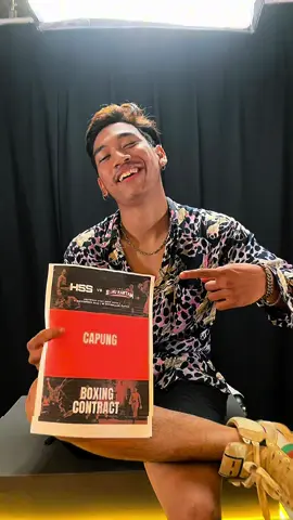 @capunnggg sepertinya sudah tidak sabar untuk melumat Edy Boxing di event HSS vs Baku Hantam mendatang! Mampukah dia membuktikan pernyataannya itu? #holywingssportshow #holywingssportnight 