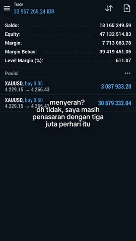 open posisi jam 2 tadi, alhamdulillah msih running😇 bantu follow akun mimin biar kita bisa live trading bareng😁 #trading #tradingpemula #forex #trader 