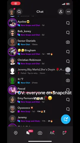 Snap got everyone crashing out😭#snapchat #relatablecontent #xyzabc #snap #trendingvideo 