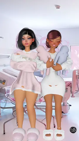 My  bestie  she come to see me with baby twins 🩷💙  welcome to our baby 😍🙈   DC@𝙸𝚝’𝚜 𝚖𝚘𝚘𝚗 🌙🤍  @ℳᎯᎽℕᎯ🐰˚ ༘♡    #ZEPETOApp #zepeto #isabellazep #zepetotiktoker 