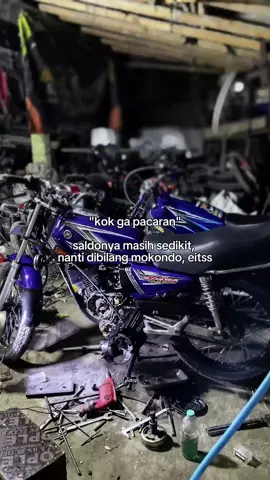 tapi motor nya 2 tak dibawa harian .eeeiittssssssss!!#rkkingindonesia #rkking135cc #spekblayer 