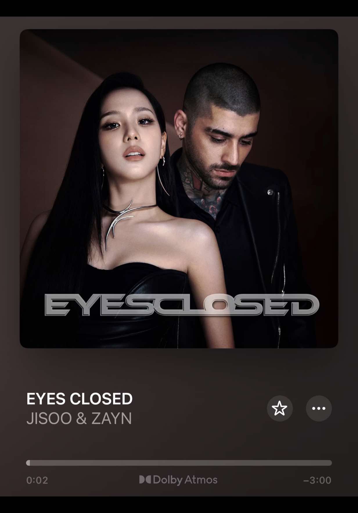 Eyes closed - Jisoo & Zayn #music #lyrics #eyesclosed #jisoo #zayn @JISOO 