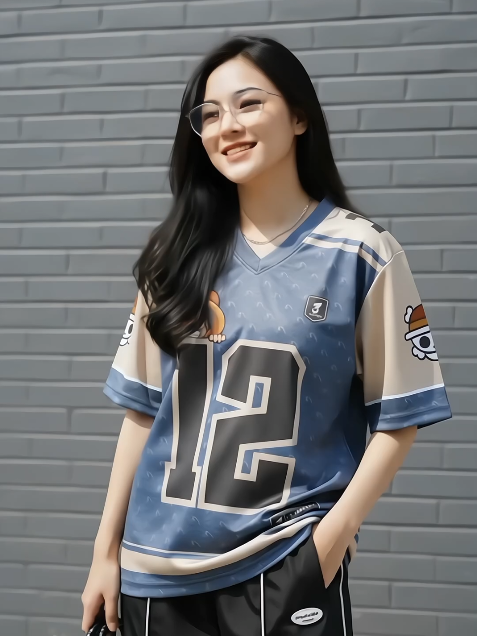 vaforit kaos jersey nya |Trending Outfit Ideas for Girls #trendingoutfits #fashiontips #outfitinspo #kaosjersey #OOTD 