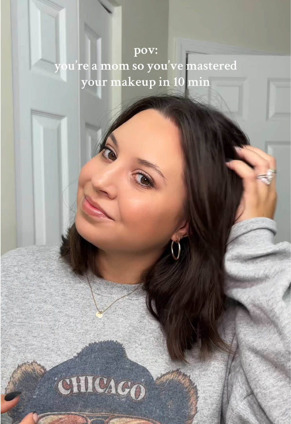 Glowy makeup in 10 minutes since that’s all I really get of alone time as a toddler mom of two. #makeup #grwmmakeup #glowymakeup #momof2 #fyppp  @elfcosmetics @Anastasia Beverly Hills @chanel.beauty @Glo Skin Beauty @Thrive Causemetics 