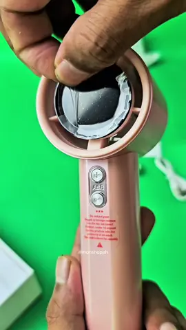 Dreepor Mini High Speed Fan Handheld Turbo Fan ...h LED Display and Wind Speed Adjustment - Rechargeable USB 4000mAh #viral #recommendations #trending #fyp 