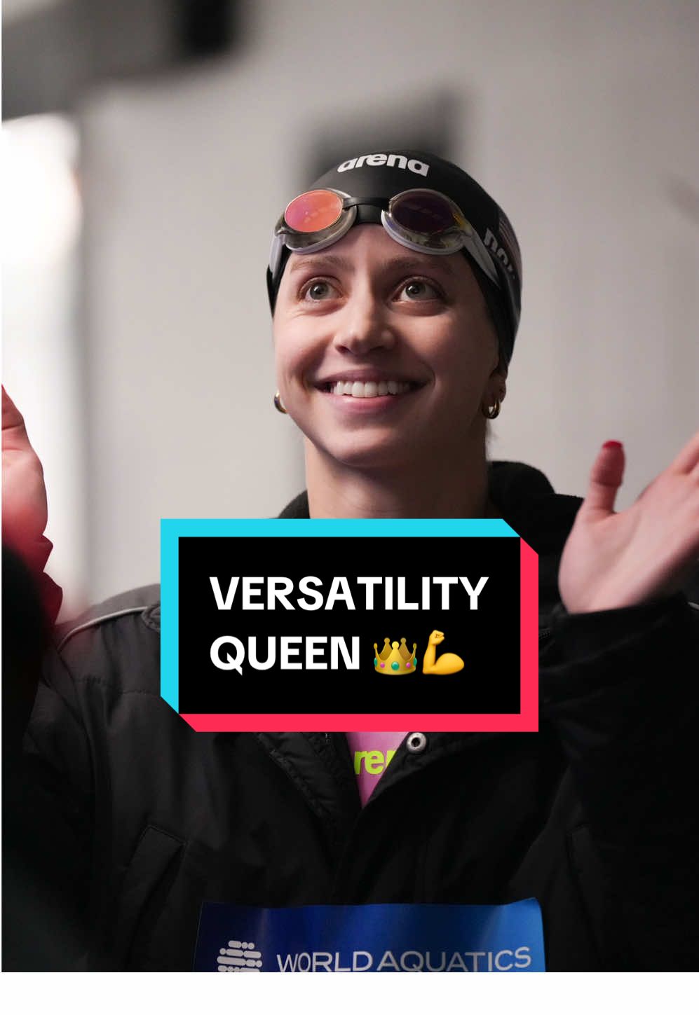 Kate Douglass is that versatile 😮‍💨 Relive her World Record performance in the Women's 100m Freestyle (50.19)!   #UnitedByRacing