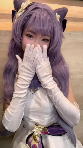หน่อแงววววว ^^  #コスプレ#TGS #keqing #GenshinImpact #redrosess 