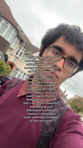 When people also do caste,clan, tribes, or even ethnic exclusion in a foreign country especially too. Those principles aren’t held to the same regard there. You shouldn’t be doing that to begin with but doing that in a foreign country you immigrated to shows just how integrated that type of thinking is. And it’s really jarring. Applying foreign principles while being a foreigner is pretty ironic. #politics #religion #islam #christianity #immigration  