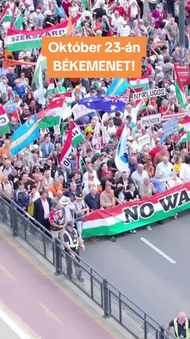 4 nap múlva Békemenet! 🇭🇺🇭🇺❤️ Legyünk ismét rengetegen! 🤝 #békemenet #Orbán #fidesz #Magyarország #béke 