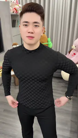 Áo giữ nhiệt cổ lọ dài tay thu