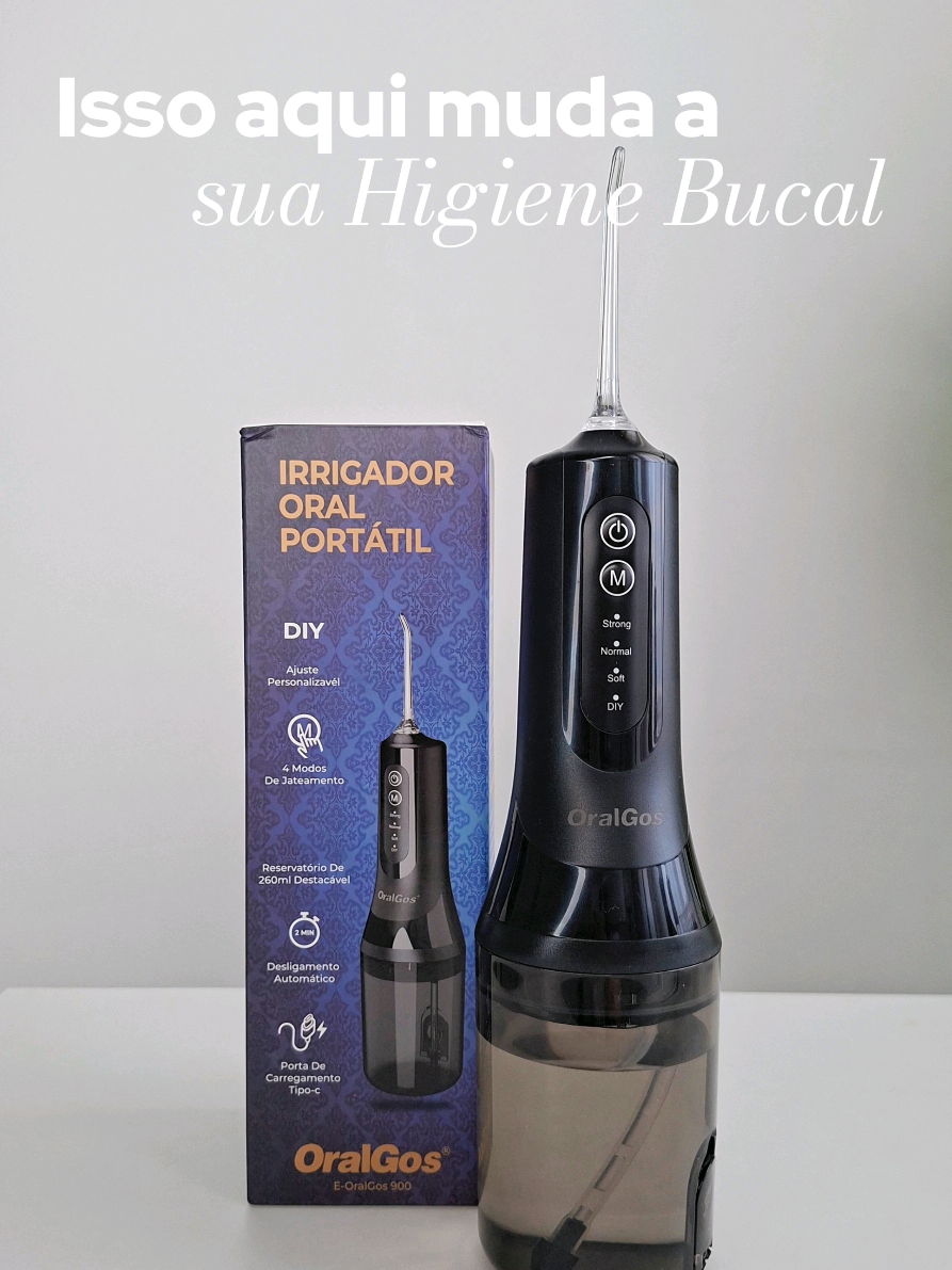 Sua gengiva e seu hálito nunca mais serão os mesmos depois de usar um Irrigador Oral da OralGos. - Remove a placa e restos de comida. - Reduz gengivite e mau hálito. Aprovado pelo INMETRO, com qualidade superior! Compre o seu com R$ 70 reais off agora! #irrigadorbucal #irrigadororal #irrigadordental #higienebucal #mauhalito 