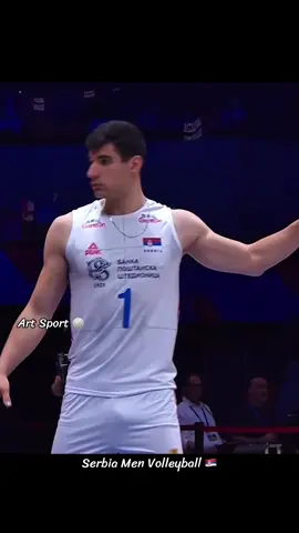 Nikolic : Top Player from Serbia Volleyball 🇷🇸🏐🔥🔥#วอลเลย์บอล #วอลเลย์บอลชาย #volleyball #foryou #fypシ 